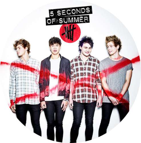 5 Seconds of Summer Edible Icing Image - Click Image to Close